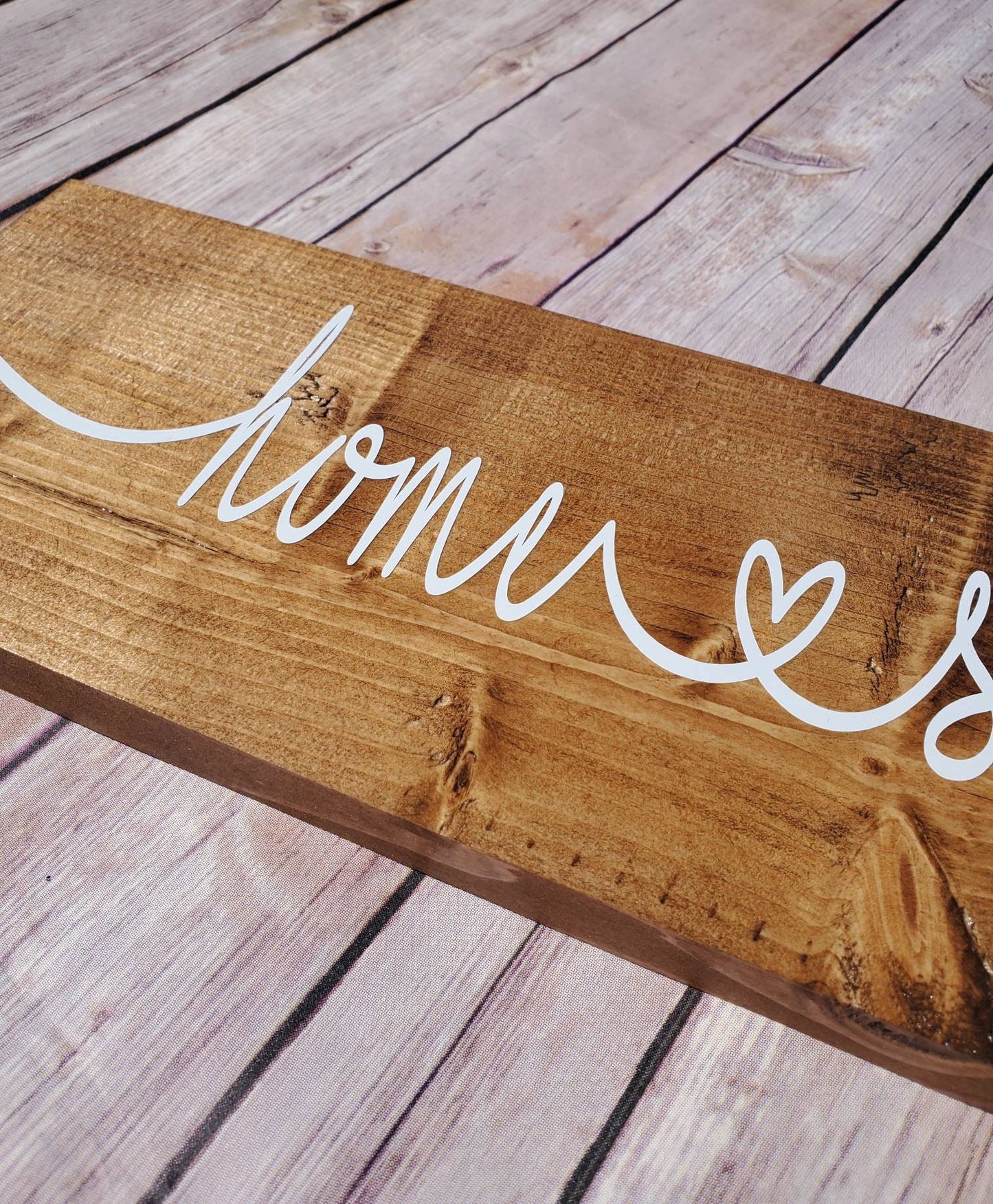 Home Sweet Home Wood Sign - Home Decor, Wall Art, Farmhouse Wood Sign