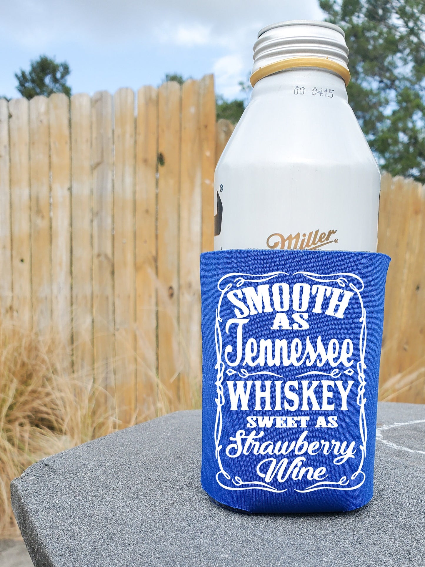 Tennessee Whiskey Drink Cozie, Can Cooler