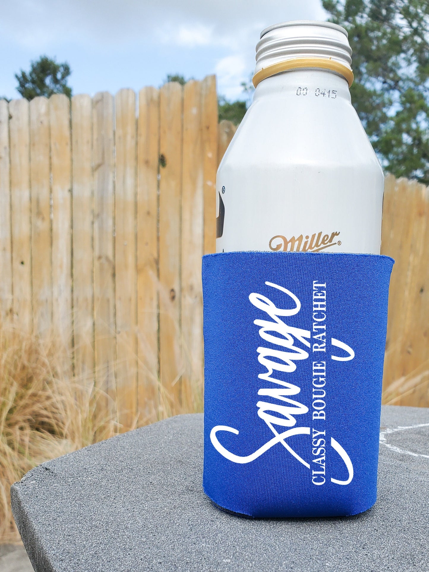 Savage - Classy, Bougie, Ratchet  Drink Cozie, Can Cooler