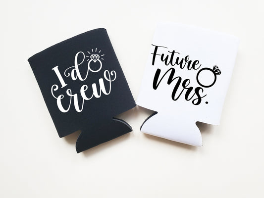 Future Mrs Wedding Drink Cozie, Can Cooler